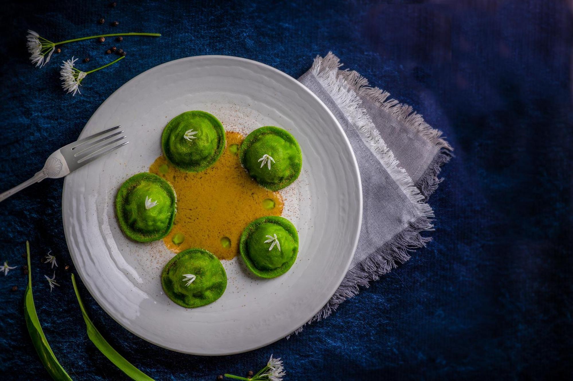 Judge'S Lodging York Bagian luar foto A plate of spinach pelmeni